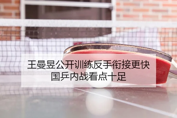 王曼昱公开训练反手衔接更快 国乒内战看点十足